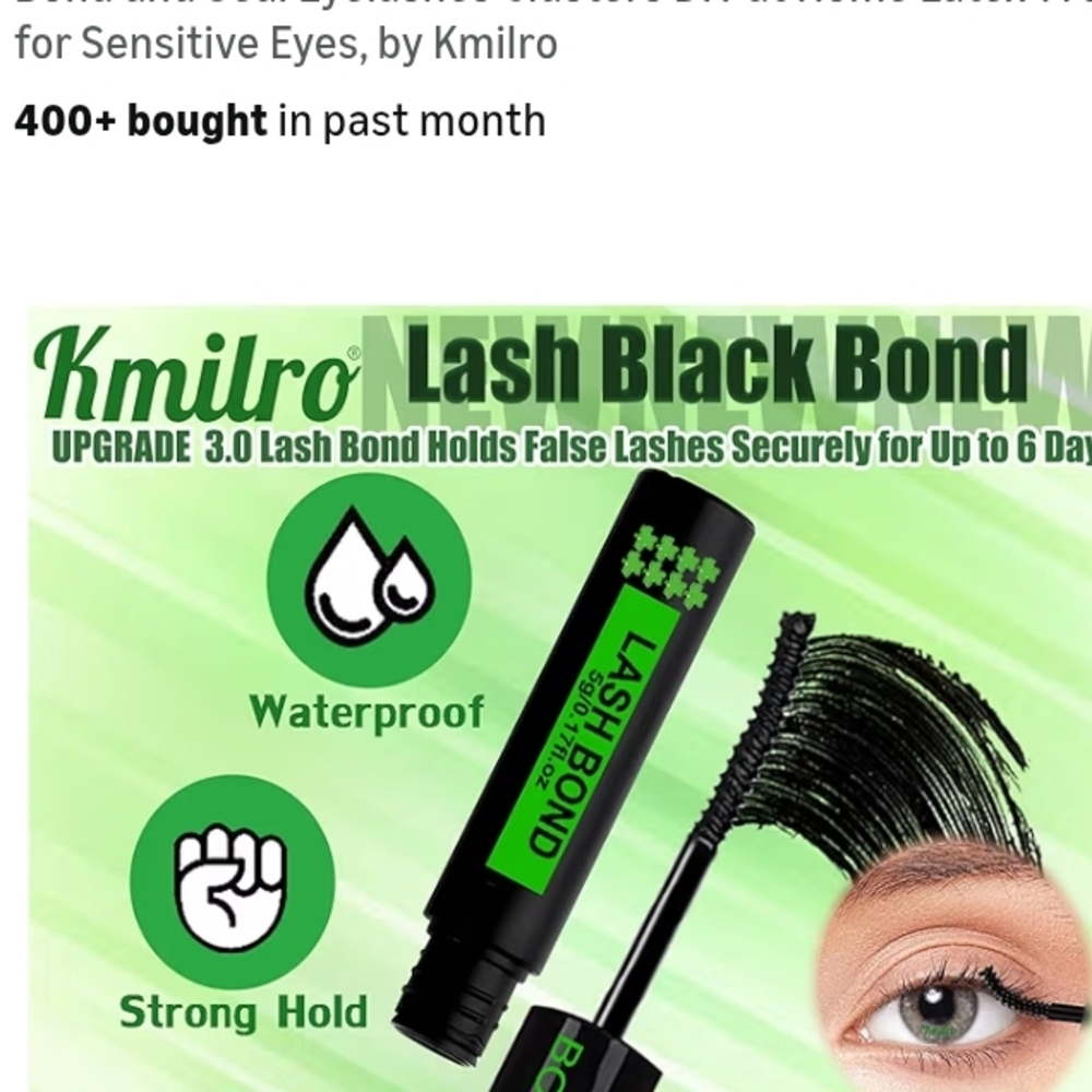 Kmilro Lash Bond & Seal 2-in-1 Mascara